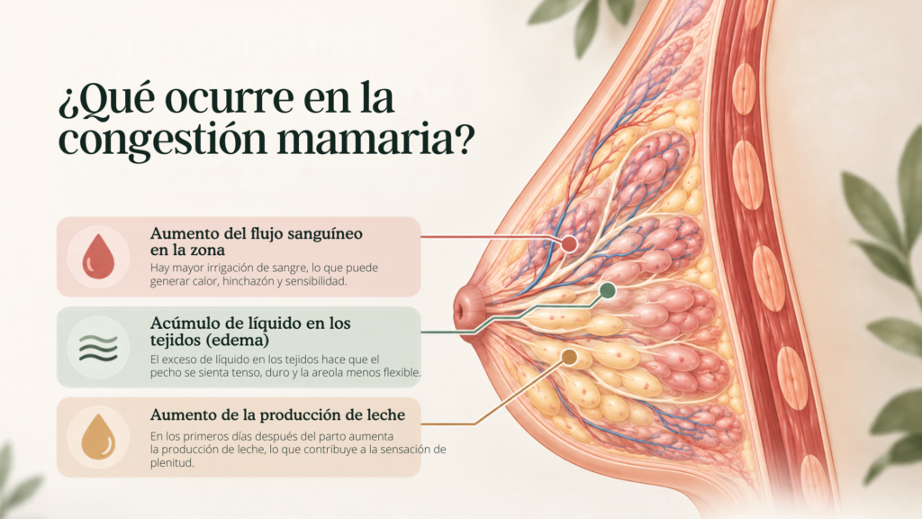 congestion mamamria en la lactancia